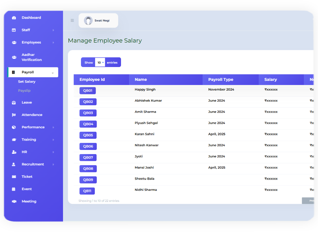 Payroll Processing System
